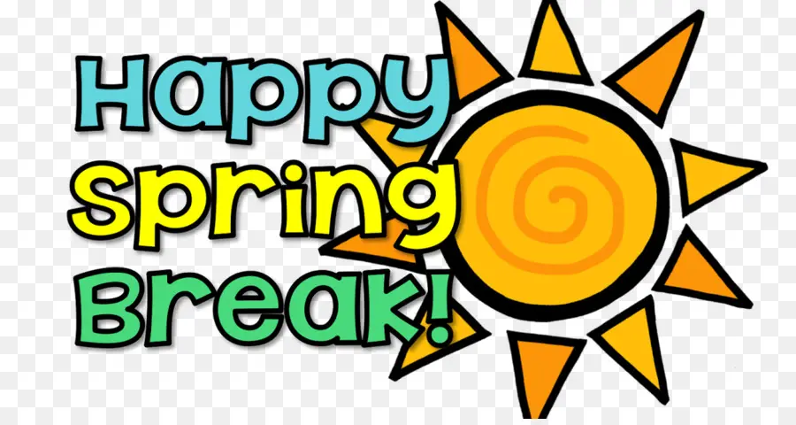 Happy Spring Break，ดวงอาทิตย์ PNG