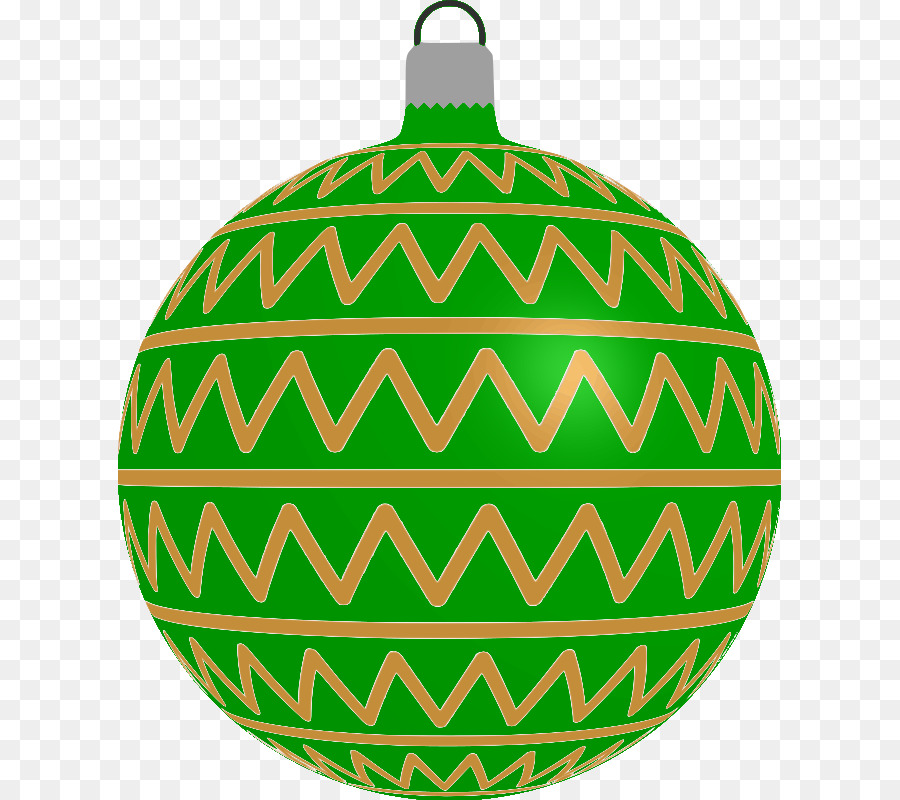 คริสมาสต์ Ornament，สีเขียว PNG
