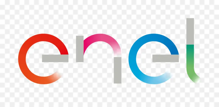 โลโก้ Enel，มีสีสัน PNG