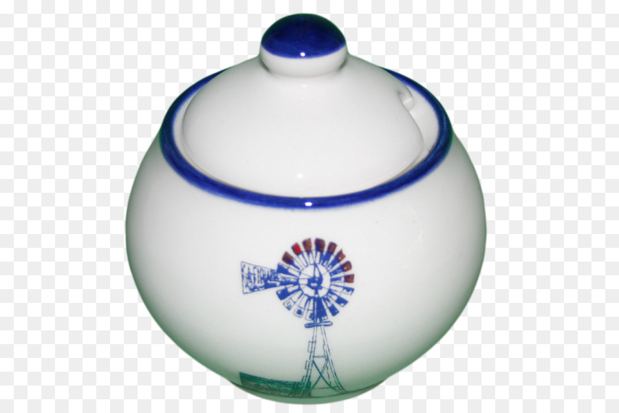 โคบอลสีน้ำเงิน，สีฟ้าและสีขาว Pottery PNG