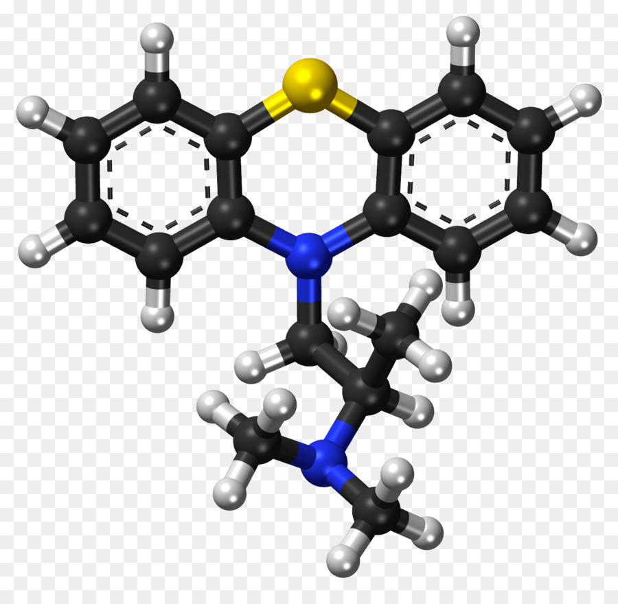 Benzaanthracene，Ballandstick นางแบบ PNG