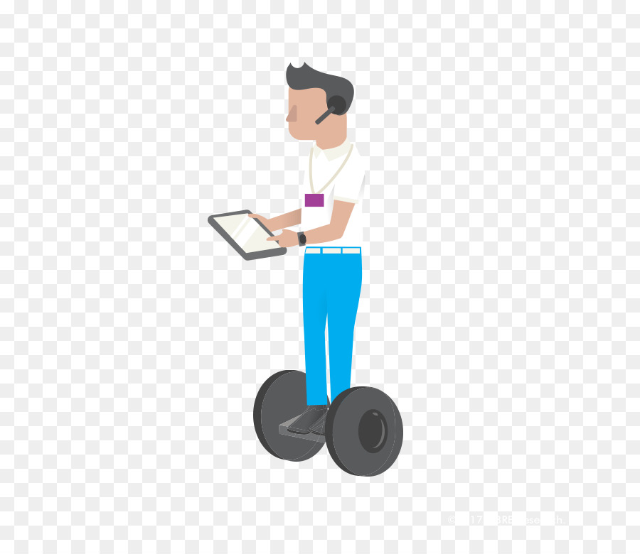 บุคคลใน Segway，แท็บเล็ต PNG