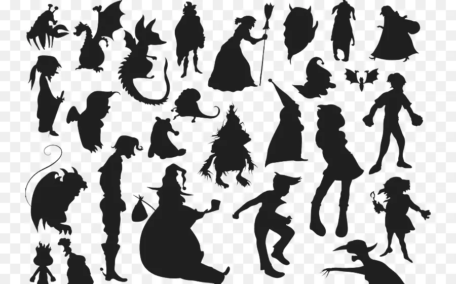 Silhouettes เทพนิยาย，ตัวละคร PNG