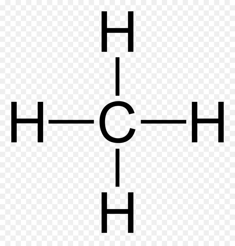 มีเธนโมเลกุล，Ch4 PNG