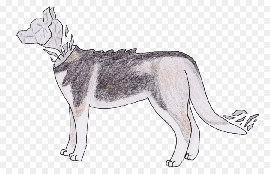 Saarloos Wolfdog，Russia_ Districts Kgm ตัวใหญ่ PNG