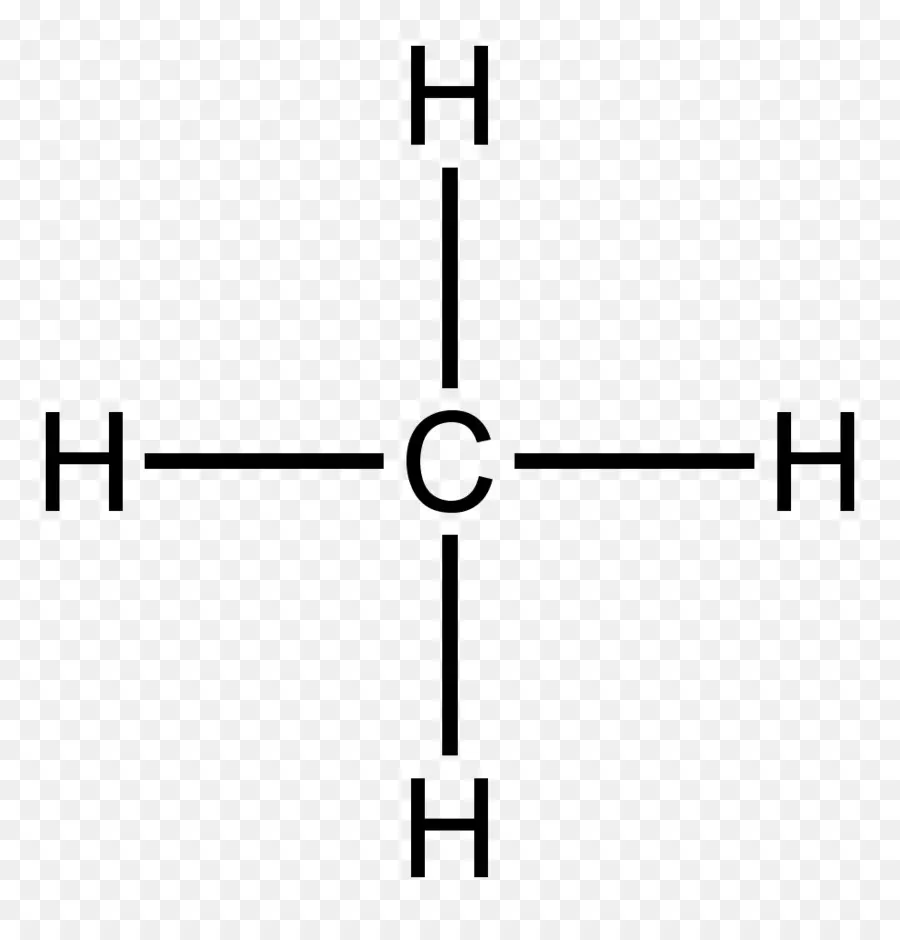 มีเธนโมเลกุล，Ch4 PNG