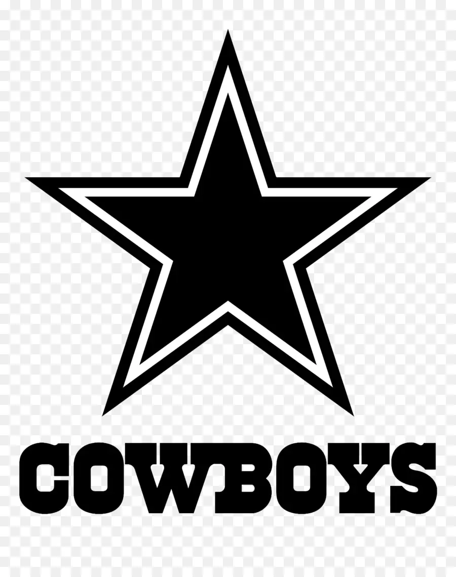 โลโก้ Dallas Cowboys，ดาว PNG