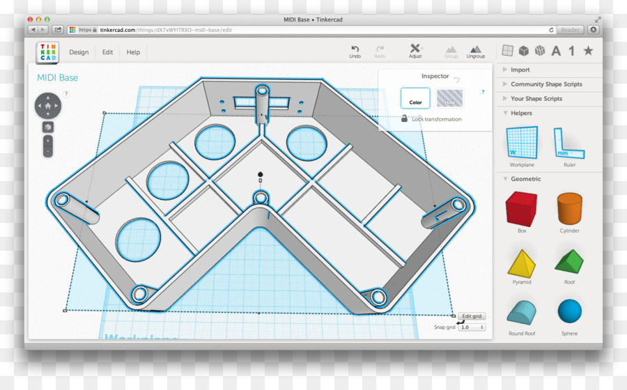 Autodesk 123d，ยอดวิวในยูทูป PNG