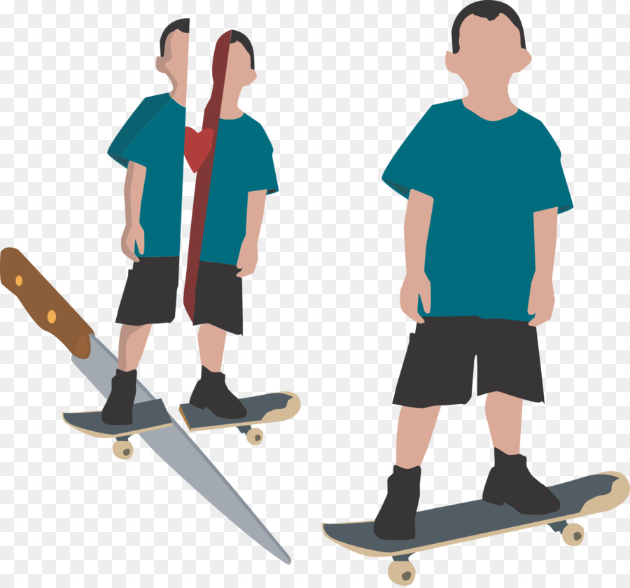 Longboard，สเก็ตบอร์ด PNG