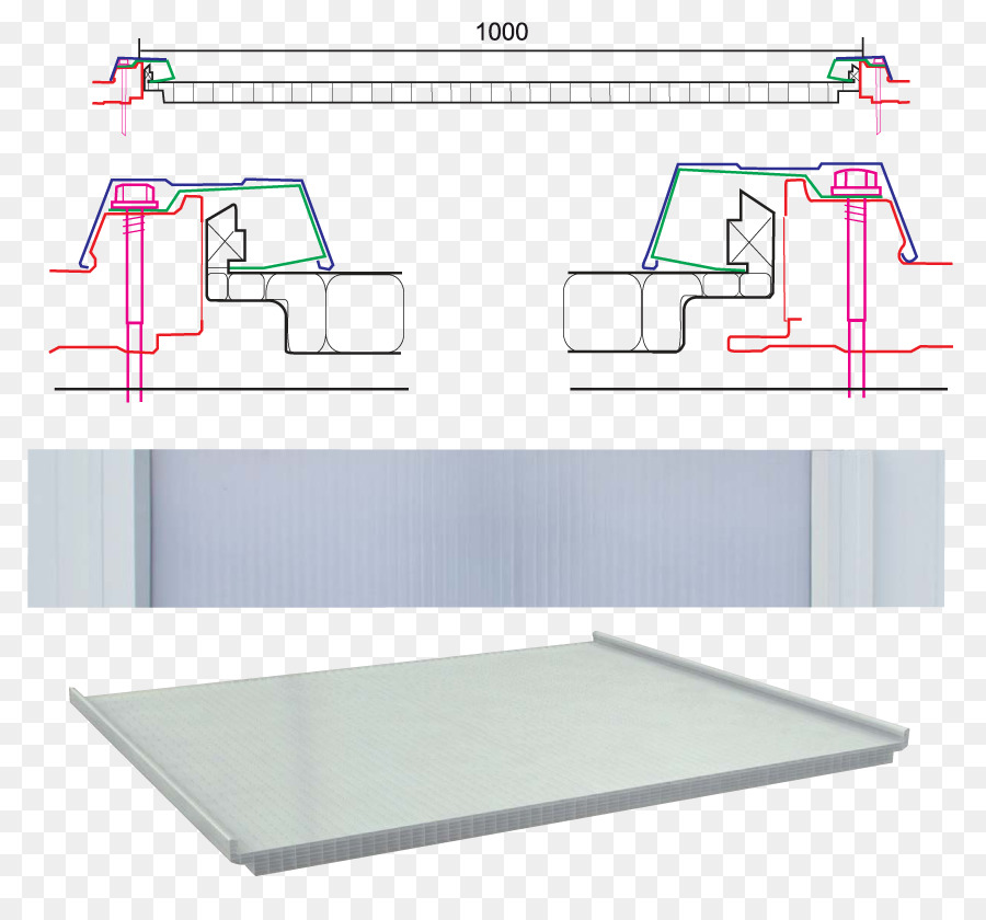 โครงสร้าง Insulated พาเนล，โพ ลี คาร์บอเนต PNG