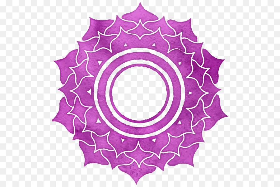 Mandala สีม่วง，ออกแบบ PNG