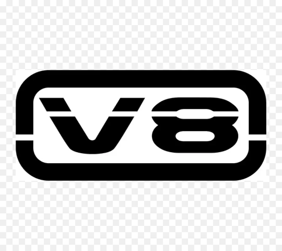 โลโก้ V8，V8 PNG