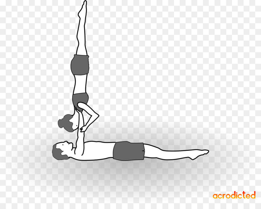 มือของ，Handstand PNG