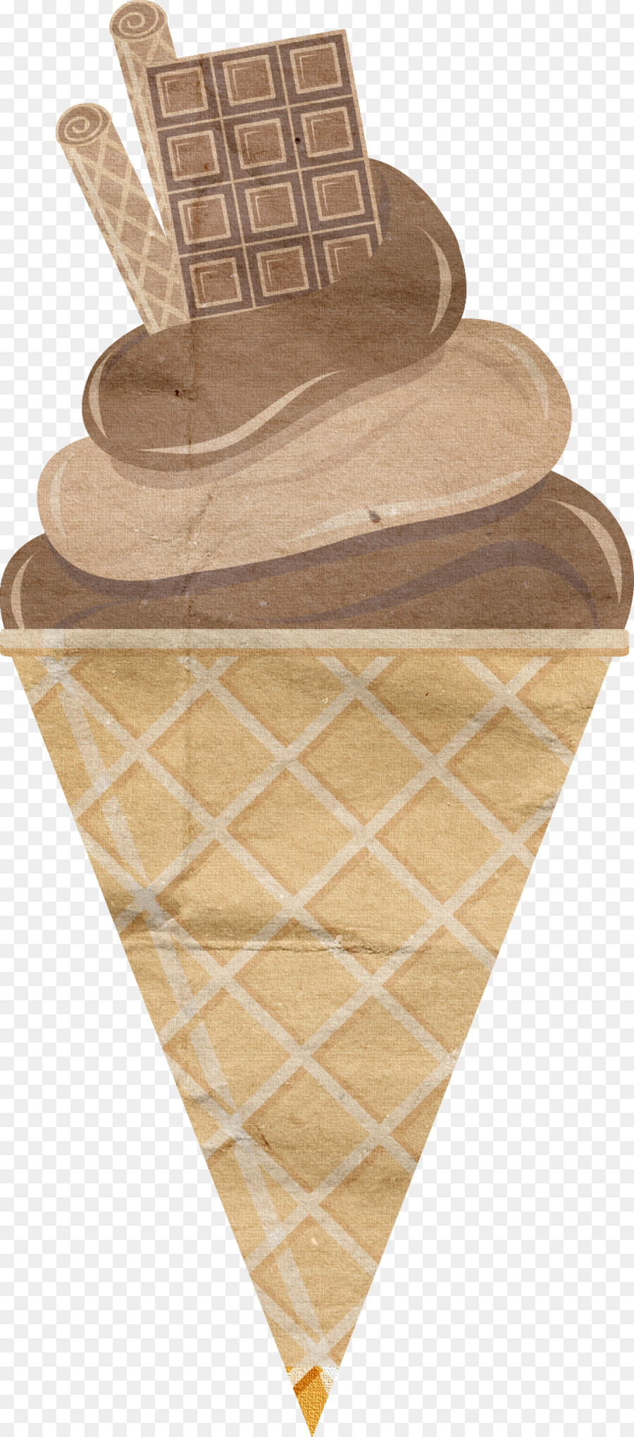 ไอศกรีม Cones，ไอศกรีม PNG