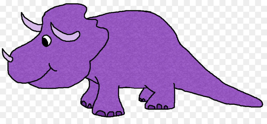 Triceratops，ไดโนเสาร์ PNG