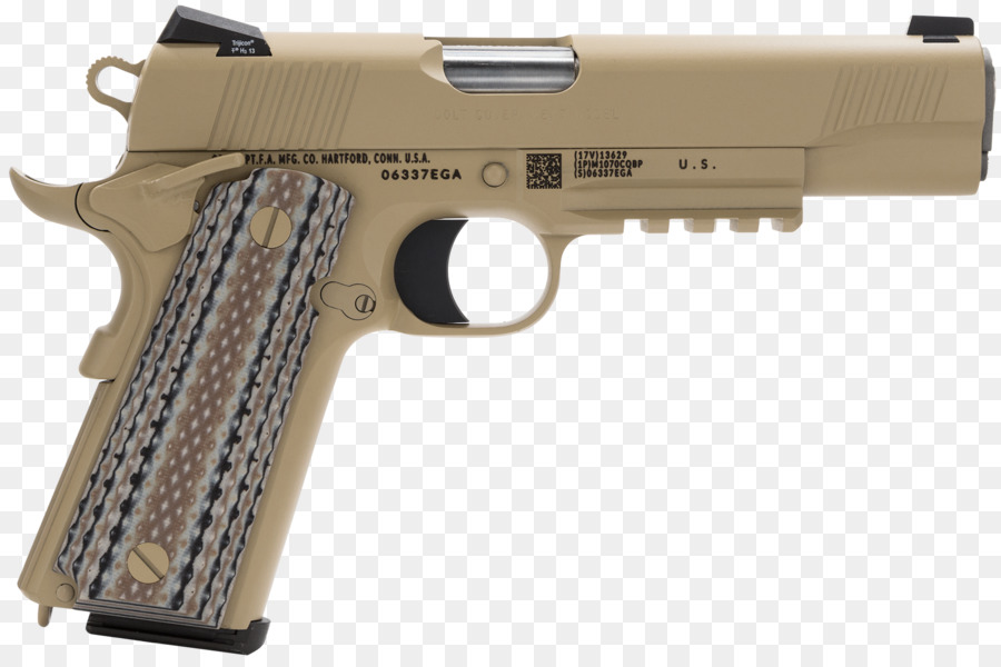 M1911 ปืนพกอันนั้น，ปืนโคลท์เป็นบริษัทผลิต PNG