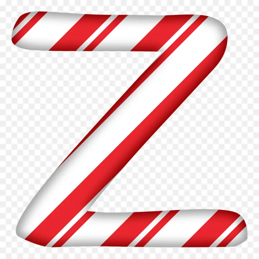 Candy Cane Z，สีแดง PNG