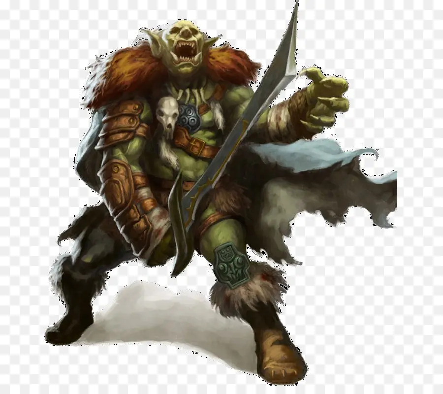 Orc Warrior，ดาบ PNG