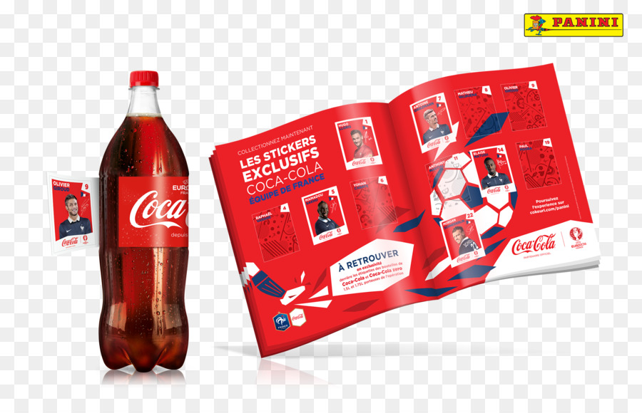 ขวด Coca Cola และอัลบั้ม Panini，โคคา โคล่า PNG