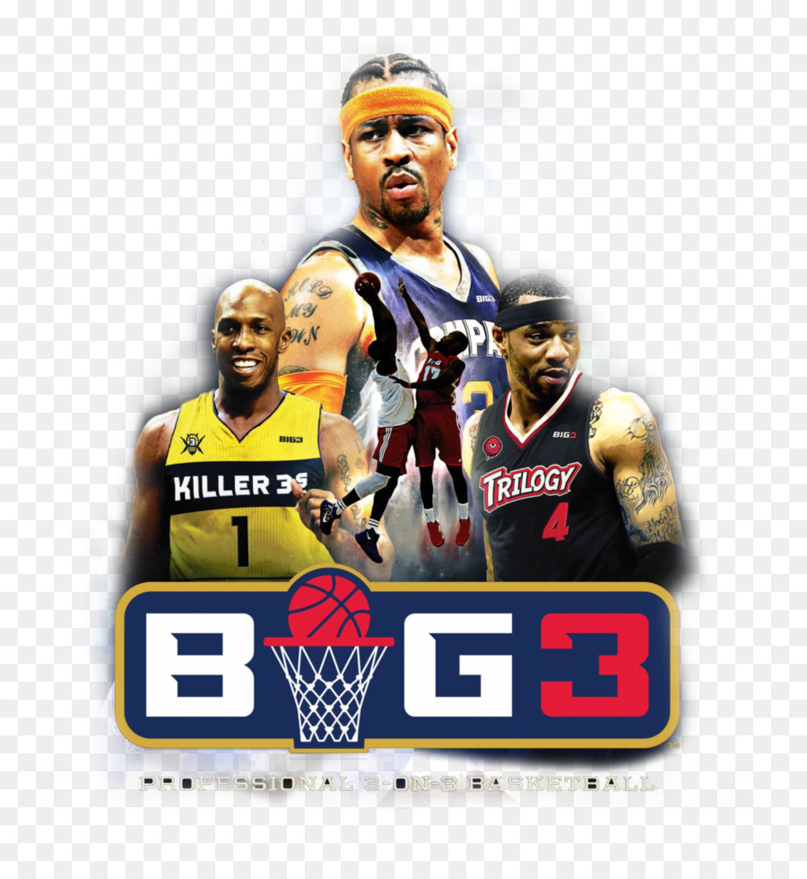 Allen Iverson，2017 Big3 Season PNG