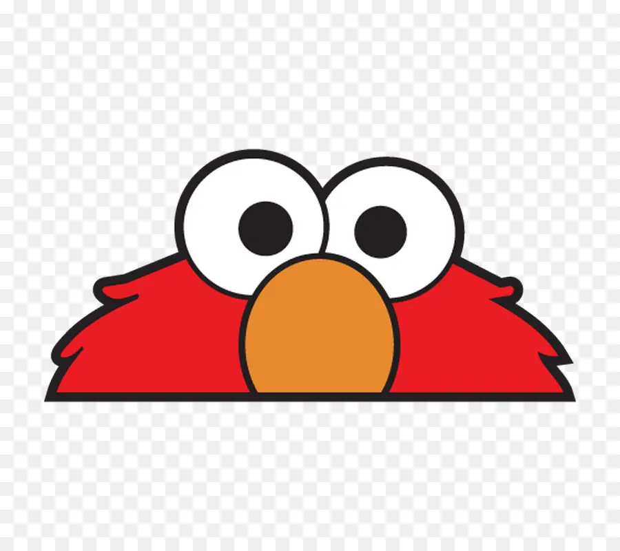 หน้า Elmo，การ์ตูน PNG