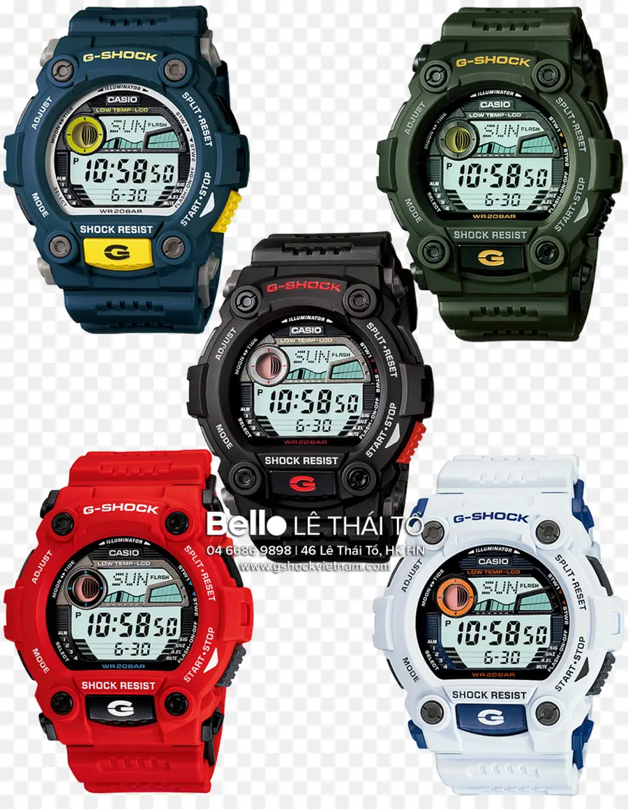 นาฬิกา G Shock，นาฬิกา PNG