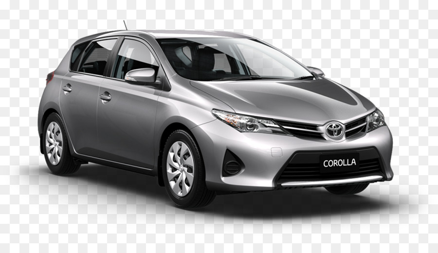 Silver Toyota Corolla，ยานพาหนะ PNG