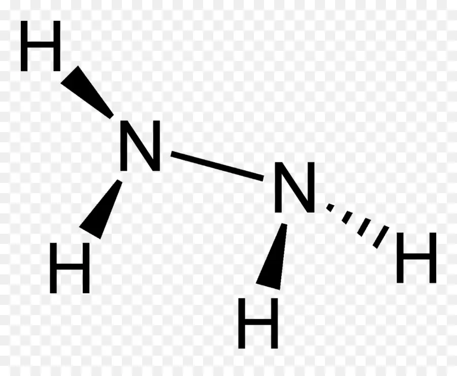 โมเลกุลไฮดราซีน，ไนโตรเจน PNG