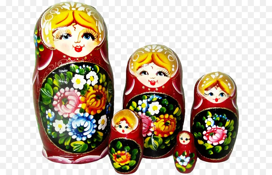 ตุ๊กตา Matryoshka，ชาวรัสเซีย PNG