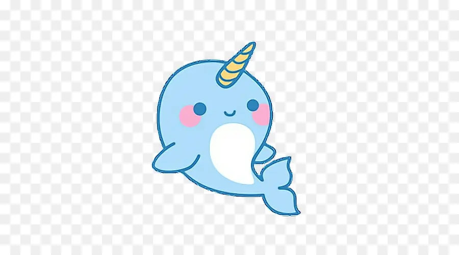 น่ารัก Narwhal，นาร์วาล PNG