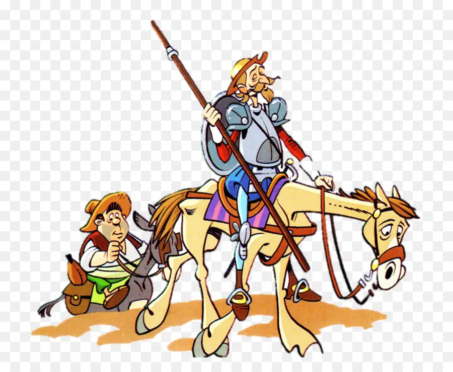 Don Quixote，Sancho Panza PNG