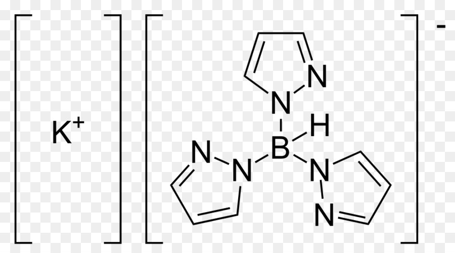 Trispyrazolylborate，โพแทสเซียม Trispyrazolylborate PNG