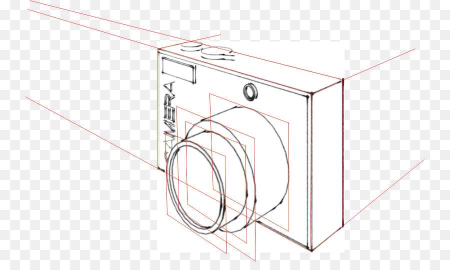 ภาพร่างกล้อง，ทัศนคติ PNG