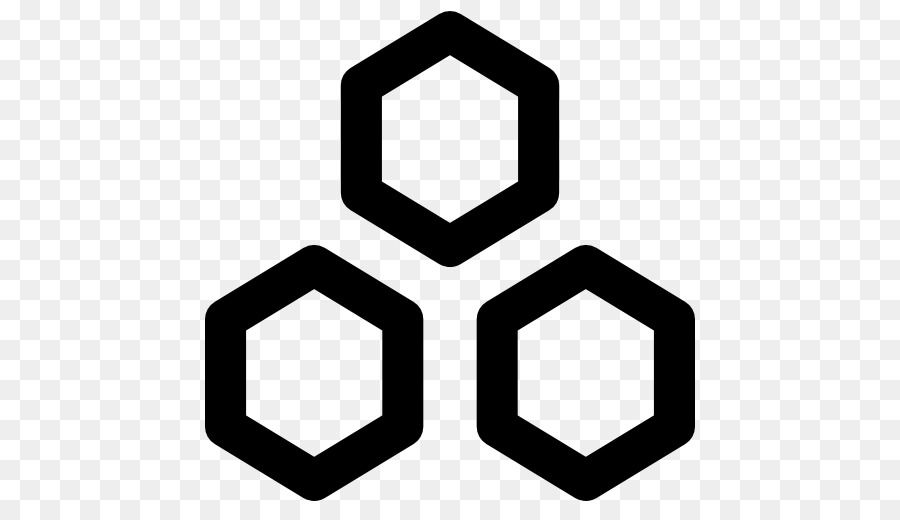 Hexagons สีเขียว，รูปทรง PNG