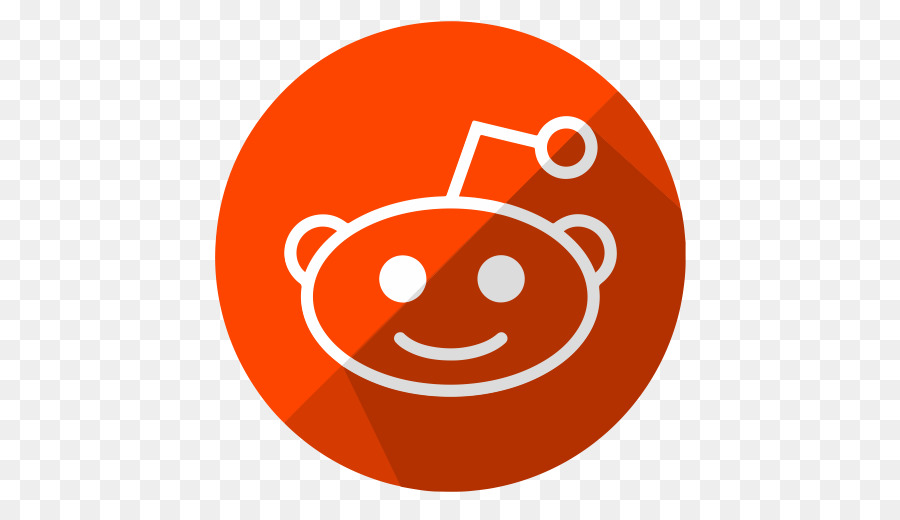 โลโก้ Reddit，สีแดง PNG