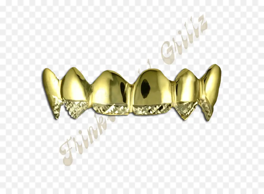 Gold Grillz，ฟัน PNG