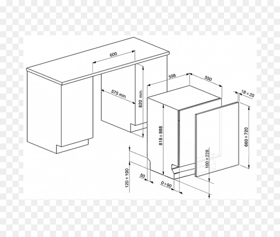 เครื่องล้างจาน，Smeg PNG