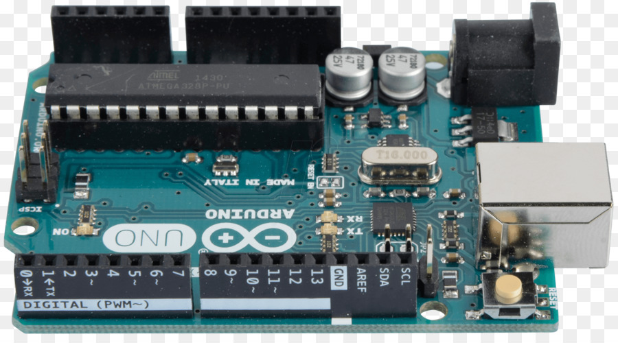 บอร์ด Arduino，ไมโครคอนโทรลเลอร์ PNG