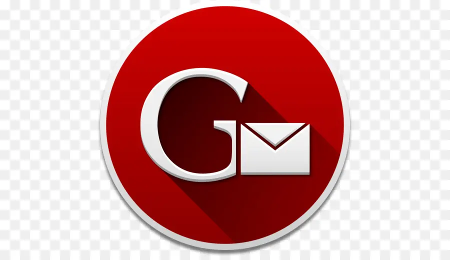 โลโก้ Gmail，สีแดง PNG