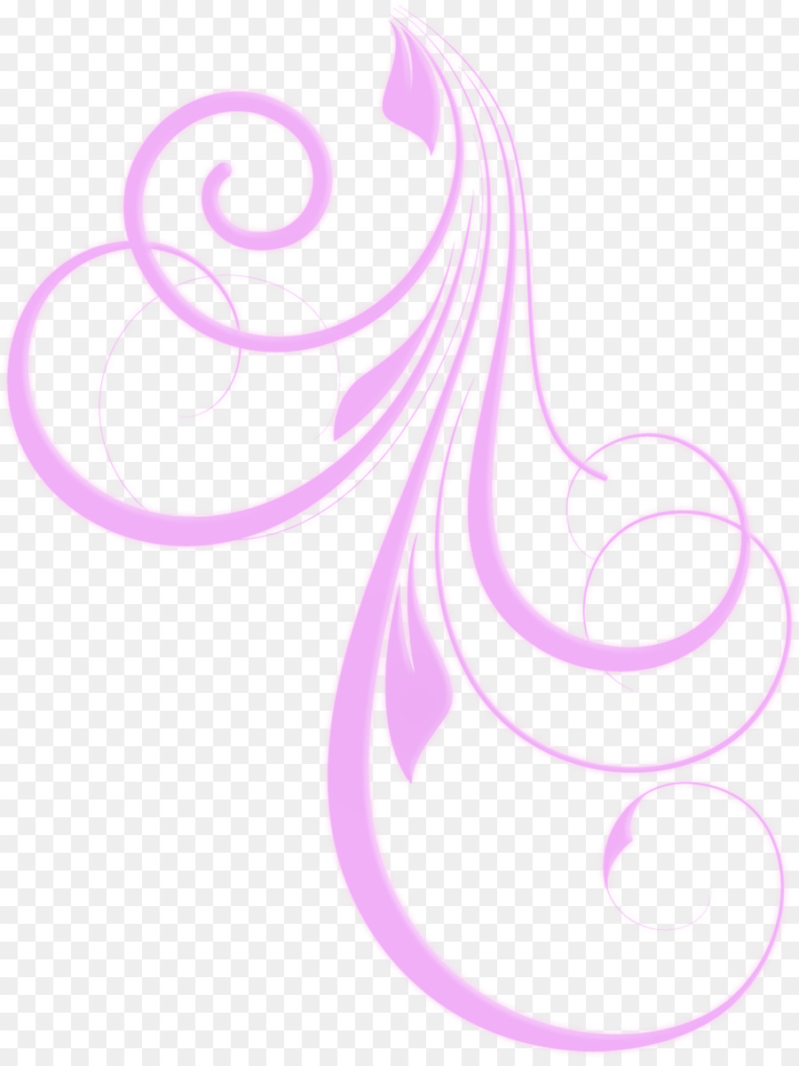 Swirl สีชมพู，ออกแบบ PNG