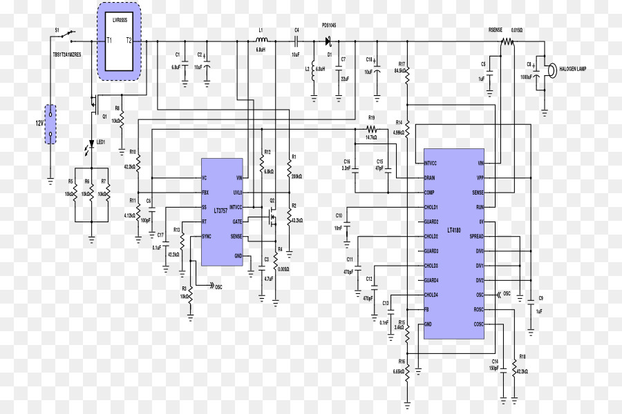 เพราะไฟฟ้าลัดวงจเครือข่าย，Singleended Primaryinductor แปลง PNG