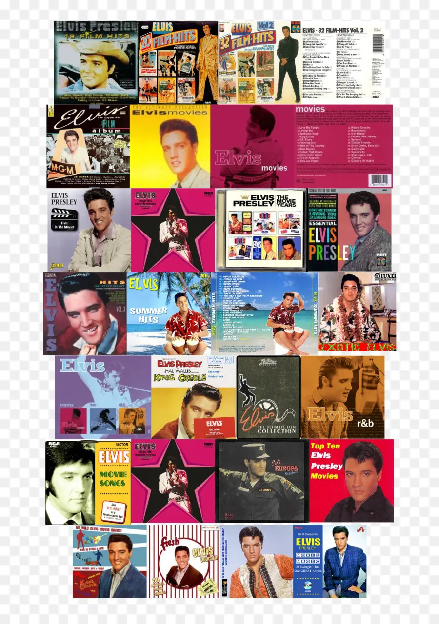 Elvis Presley，อัลบั้ม PNG