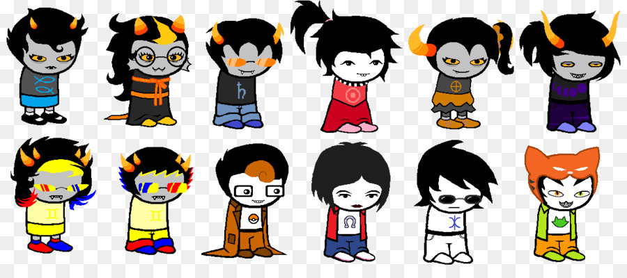 Homestuck，อักขระ PNG