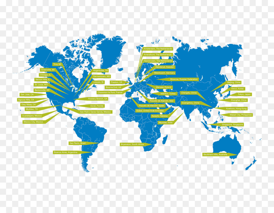 แผนที่โลก，แผนที่ PNG