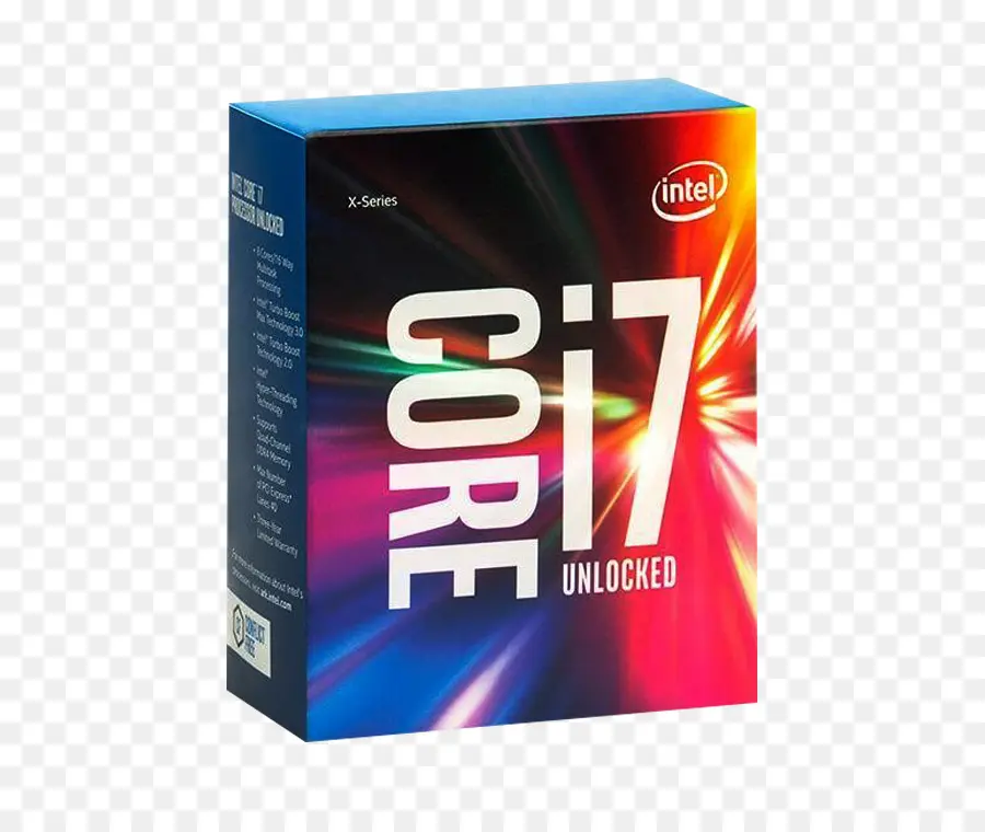 Intel Core I7，เครื่องประมวลผล PNG