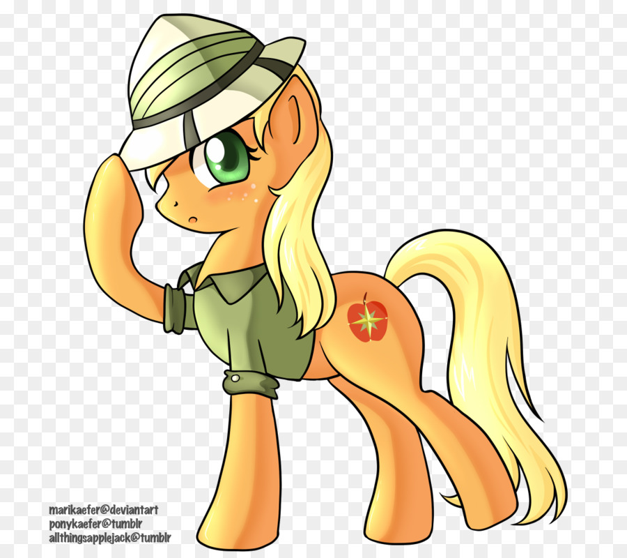 ม้า，Applejack PNG