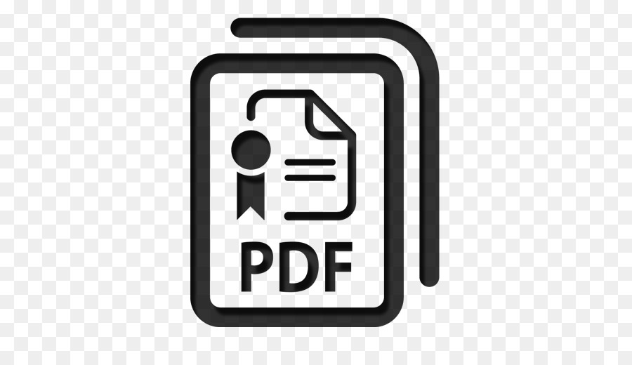 คอมพิวเตอร์ของไอคอน，เอกสาร Pdf PNG