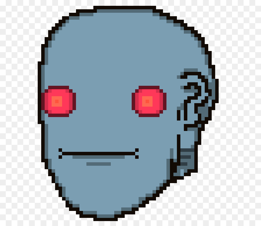 Pixel Art Face，ดิจิตอล PNG