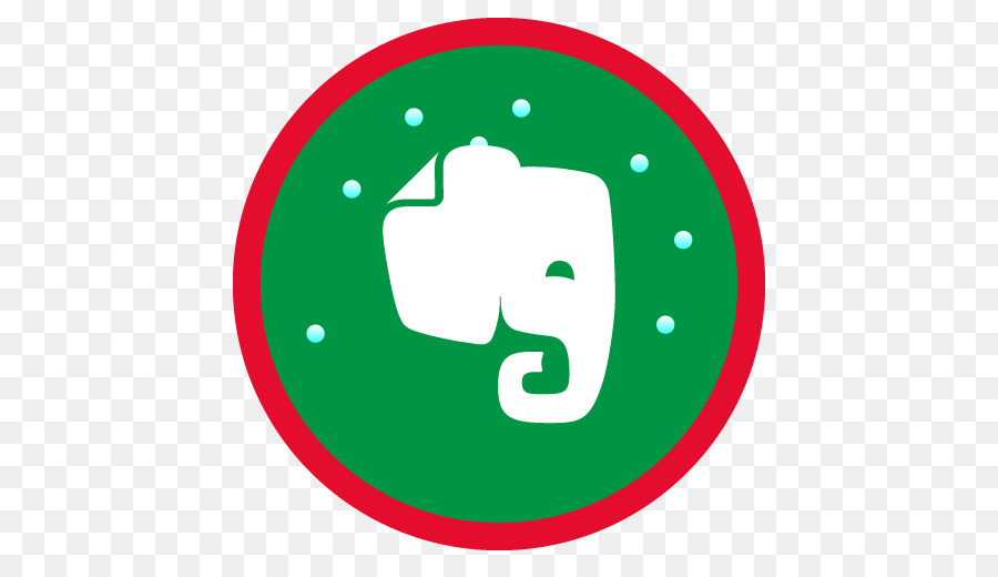 คอมพิวเตอร์ของไอคอน，Evernote PNG