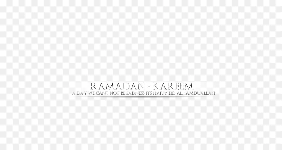 Ramadan Kareem Text，Ramdan PNG